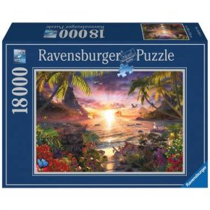 puzzel zonsondergang