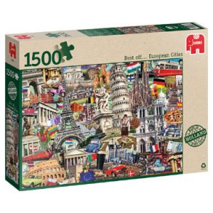 van puzzel steden Jumbo