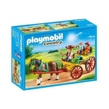 paard kar Playmobil