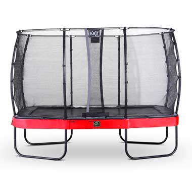 trampoline met x  veiligheidsnet